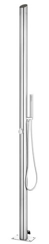 Chaduof Gartendusche, Outdoor Shower, Garten Dusche, Außendusche Garten, Duschkopf Für Gartendusche, Aussendusche, 220 cm Edelstahl
