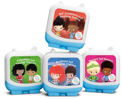 tonies Tom Percival The Big Bright Feelings Collection Audio Clever Pocket Tonie Set, for use with toniebox