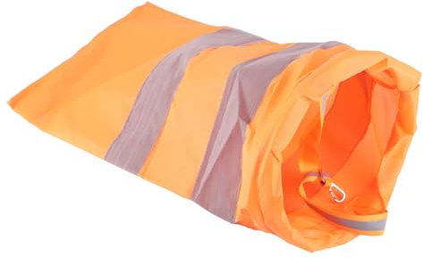 40 cm Langer Outdoor-Windsack aus Nylon mit reflektierendem Gürtel – Windmesssocke für Hof, Luftfahrt und mehr