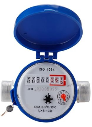 Wasserzähler, Intelligente Wasserzähler Wasserzähler Durchflussmessgeräte Home Messwerkzeuge Mit Kupferbeschlägen Zubehör