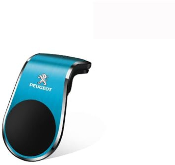 AIMXGBPS Soporte para teléfono móvil Coche para Peugeot 106 206 306 406 107 207 307 407 301 30 82008 3008. Soporte Ajustable para teléfono móvil y Smartphone. Accesorios para Coche,Normal-Blau