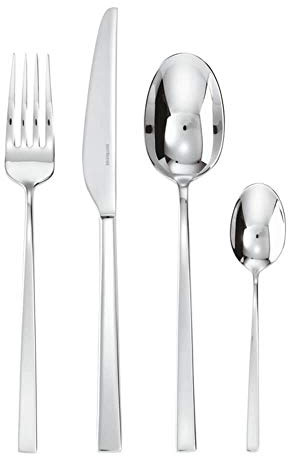 Rosenthal Sambonet Besteck 24tlg.Vh. Linea Q Edelstahl 18/10