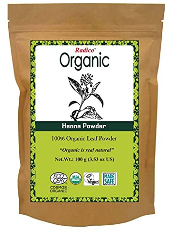 Radico Radico Henna Haarfärbepulver, 100 g