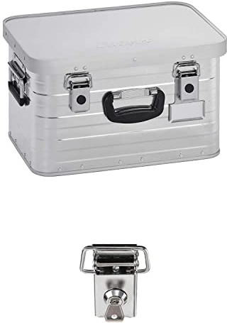 Valisette en aluminium 29 litres Finitions haut de gamme Avec joint en caoutchouc mousse Utilisation polyvalente comme boîte de transport et de rangement