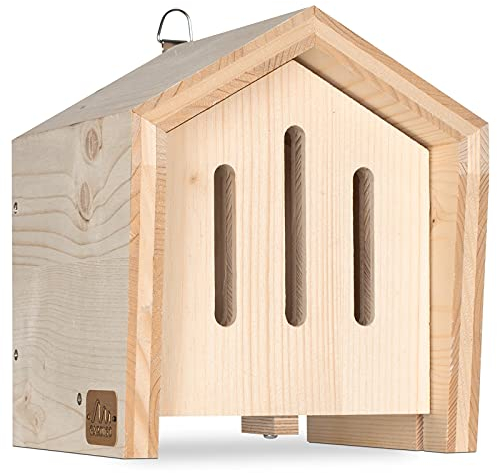 GARDIGO® Tierhaus System: Schmetterlingshaus I Insektenhotel für Schmetterlinge aus Massivholz I Made in Germany