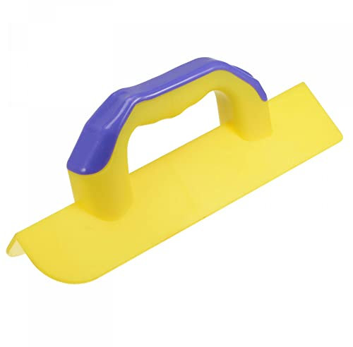 sourcing map Exterior Esquina Paleta 3.3 Pulgadas Yeso Paneles Esquina Herramienta Plástico Esquina Modelado Herramienta, Amarillo