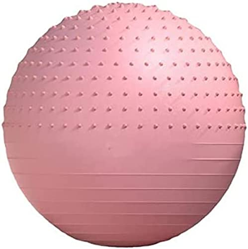 Yoga Ball Sport Fitness Bälle Pilates Gym Balance Fitball Massage Training Workout Abnehmen Schwangere Kinder Gymnastikball,Rosa,75cm