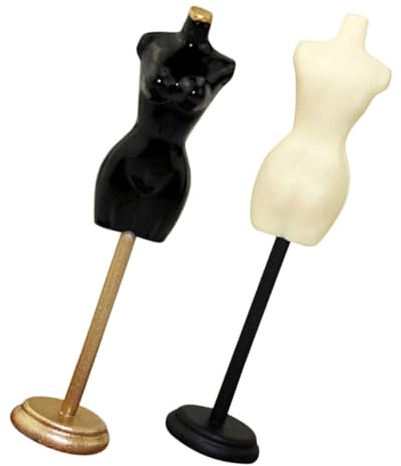 HEMOTON 2 Stück Puppenkleidung Modell Kleidung Modell Mini Schaufensterpuppe Modell Puppenkleidung Unterstützung Puppenmodell Mini Schaufensterpuppe Ständer Menschliche Form Modell