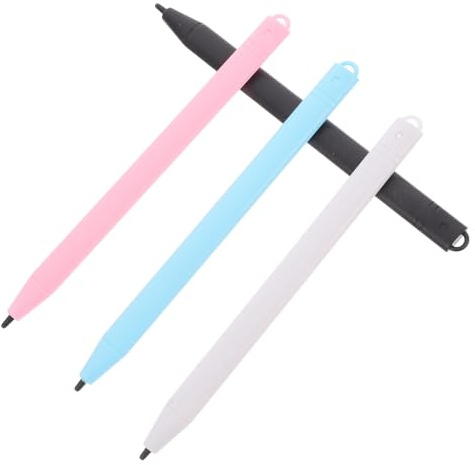 4pcs Universal Stylus Pen for Lcd Writing Tablets, Plastic Kids Drawing | High Precision, Comfortable Grip, Lightweight Build, Electronic Sketch Pad and Digital Writing Board Use, Home and Park