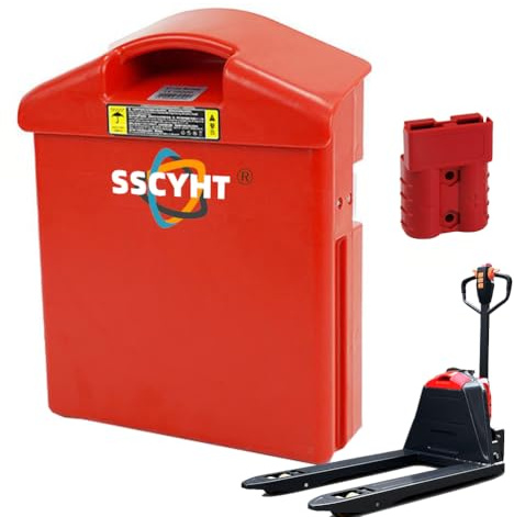 SSCYHT 48v10ah, Batterie Lithium 24 V 20 Ah 30 Ah 40 Ah pour transpalette électrique, 48 V 10 Ah 15 Ah 20 Ah, pour Chariot élévateur, Accessoire de Secours pour Transporteur CBD1520JLi