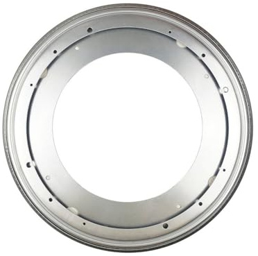 Homeponnew Lazy Susan Drehteller mit Drehlager, 14–35 cm, verzinkter Stahl, Drehplatte für Küche, Esstisch und Kuchendekoration, 35,6 cm