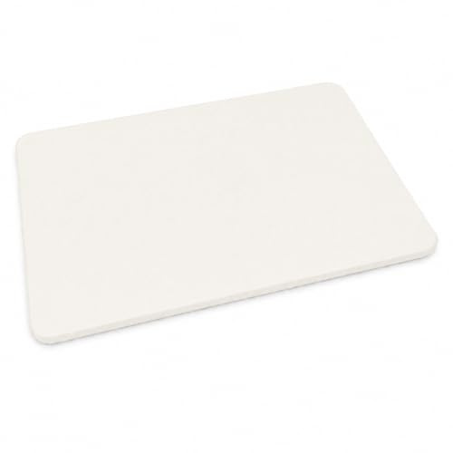 Acomoda Textil – Alfombra de Baño de Piedra Diatomita 40x60 cm. Tapete Antideslizante de Secado Rápido y Alta Absorción Práctico, Higiénico y Funcional para el Hogar (Beige)