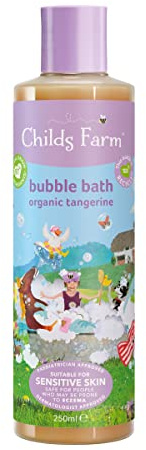 Childs Farm Bubbelbad organisk, klar, mandarin, citrus, 250 ml