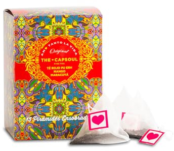 Pirámides Ensobradas Té Rojo Mango Maracuyá 15 U