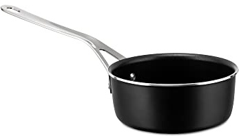 Alessi Pots&Pans Casseruola a Manico Lungo al, Nero
