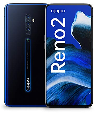 OPPO Reno 2 8/256 GB Luminous Black Dual-Sim ColorOS 6.1 Smartphone (Reacondicionado)
