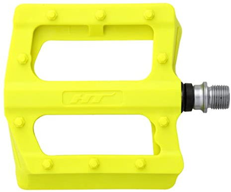 HT Components PA12 Pedale - Plattform Aluminium 9/16 Neon Gelb