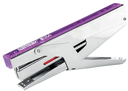 Esselte Rapid Häfttång, Toppladdad, Klarar 15 Ark, Häftapparat i Metall För Flitig Användning, Använd Hemma, På Kontoret, I Skolan, Häftklamrar Ingår, Colour'Breeze-serien, Lavendel, 5001545