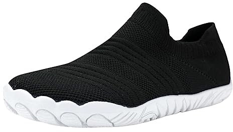 Sobzia Schwimmschuhe Damen Breathable Schwimmschuhe Gegen Seeigel Wasserschuhe Schnell Trocknend Badeschuhe Aquaschuhe Lockere Dusch- & Badeschuhe Leicht und Luftig Surfschuhe Wasserschuhe