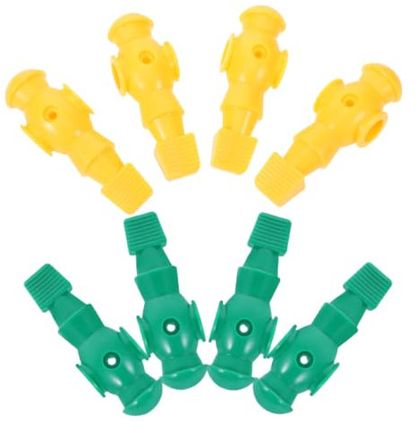 Anneome 8 Stücke Tischfußball-spielerpuppen Ersatz-tischfußballmänner Gegengewichtsstift Robuste Tischfußballfiguren in