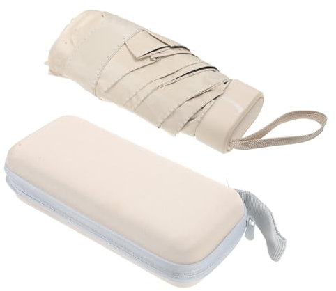 TOGEVAL Parapluie De Voyage Compact Anti-uv Parasol Portable Et Léger Solaire Pour Femmes Pour Plage Et Événements Plein Air Design Élégant Et Pratique
