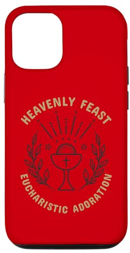 Calice catholique d'adoration eucharistique Coque pour iPhone 12/12 Pro