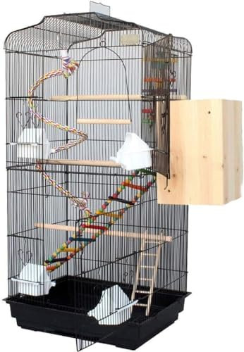 Professioneller Vogelkäfig, Haustierbedarf, Vogeltransporter, Gartendekor, günstige Vogelkäfige für Sittiche, großer Luxus-Vogelkäfig, Wellensittichkäfig aus Eisen für den Haushalt, Tauben-Liebes