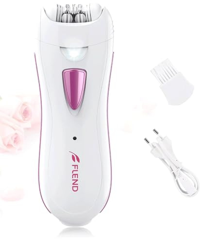 Facial Epilator for Women, Cordless Rechargeable Hair Removal Device, Full Body Smooth Glide Epilator, Mini Electric Epilator for Face, Bikini Line, Legs and Arms