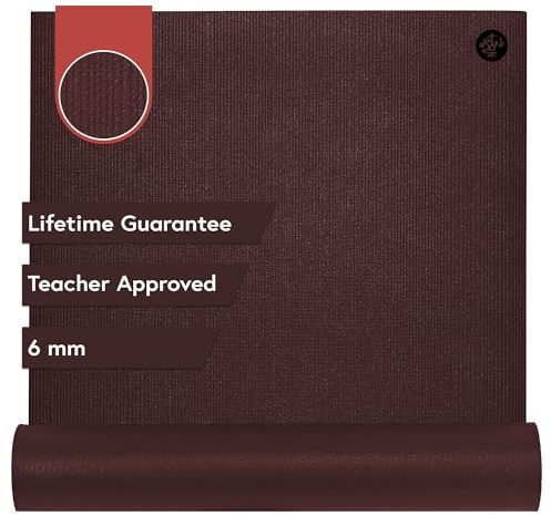 Estera para Yoga y Pilates de Manduka Pro, Unisex, Black Verve