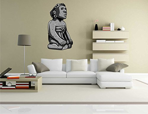 Wandtattoo Misc3-Aztec12 - Aztekisches Zeichen - Wandaufkleber 58 x 108 cm