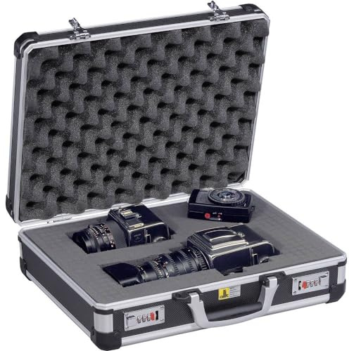 Allit AluPlus Protect C 44 425810 Universal Werkzeugkoffer unbestueckt (L x B x H) 445 x 370 x 145mm, Schwarz, (L x B x H) 445 x 370 x 145 mm