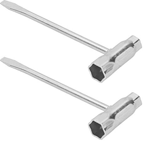 2 X T-förmiger Schraubenschlüssel, Kettensägenschlüssel, Schraubendreher, Kombinationsschraubendreher und Schraubenschlüssel, T-Schraubenschlüssel, Schraubenschlüssel, 13 X 19 Mm