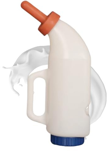 Biberons pour chèvre – Biberons d'allaitement en agneau avec échelle transparente, conteneurs d'alimentation pour veaux de grande capacité avec échelle, fournitures de boisson pour jeunes animaux