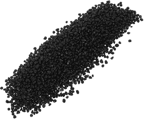 EPIGEIST Gravier Décoratif Noir pour Aquarium 500G Galets Ornementaux pour Aménagement Paysager et Plantes D’Intérieur Pierres de Remplissage pour Pots de Fleurs et Bonsaïs