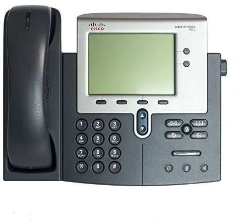 CISCO SYSTEMS CP-7942G-CCME Cisco Unified IP Phone 7942G - VoIP phone - SCCP SIP - silver dark grey - with 1 x user licence for Cisco CallManager Express - (Phones > IP & POTS Phones)