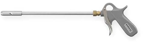 Guardair LZR650072AA Lazer Series Pistol Grip Safety Air Gun, Aluminum Venturi Nozzle with 72 Extension, 1/4 FNPT Inlet, Lightweight and All Metal Construction