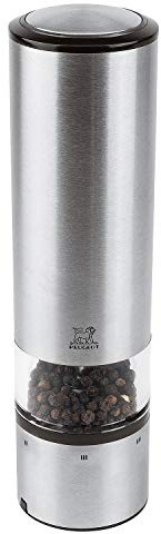 Peugeot 42785s20 Elis Sense U 'Select Pfeffermühle elektrisch, Edelstahl, 5.5 x 5.5 x 20 cm