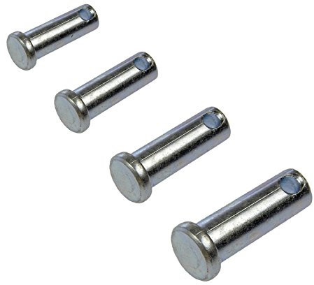 Home.smart 2 x Clevis Pins Metric M5 x 15mm Flat Headed Fasteners for Retaining Clips