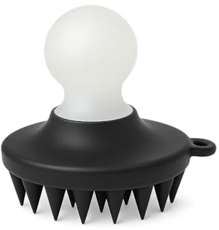 KÖ-HAIR peigne de massage du cuir chevelu, stimule la croissance des cheveux et active les racines des cheveux, brosse à shampooing pour le gommage et le massage du cuir chevelu