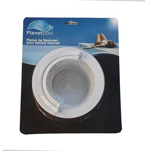 Aqualux Panier Skimmer Piscine Hors Sol - Universel - Spécial Piscine Hors Sol Acier et Piscine Bois - Fourni avec Anse