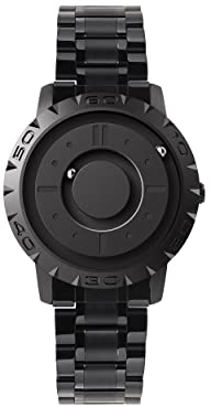 EUTOUR Orologio Uomo Magnetico Moda Semplice Nessun Vetro Cuscinetto a Sfera Quarzo Orologi da Polso da Uomo 40mm