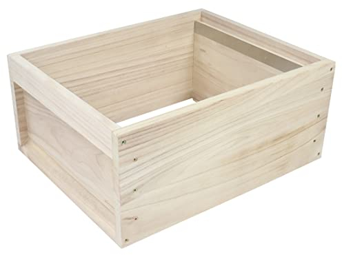 Zander Ganzzarge nach Dr. Liebig für 10x Rähmchen Zarge Beute Imkerei Bienen, Exkl. Rähmchen