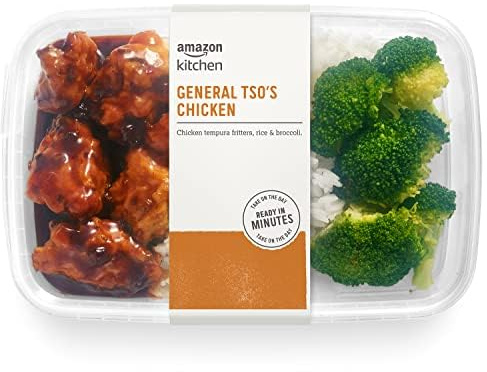 Amazon Kitchen, General Tso's Chicken, Single Serve Meal, 12 Oz