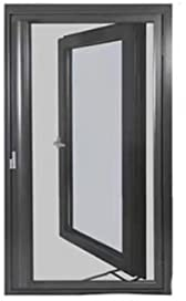 Anti-fliegendes Insekten-Fenstergitter Anti-Mücken-Magnet-Fenstergitter Automatisches Schließen Abnehmbares und waschbares Fenstergitter - B 120 cm x H 150 cm, weiße Streifen
