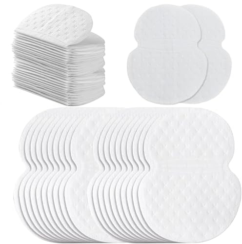 TruuMe 50 Stück Achselpads, Achsel Schweiß Pads, Damen Herren, Unisex, Unparfümiert