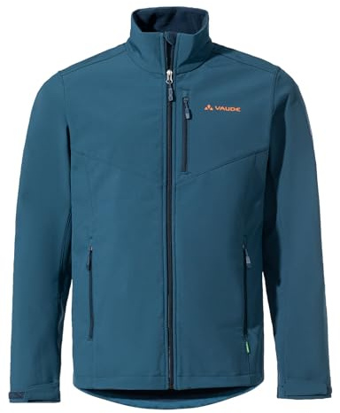 VAUDE Herren Softshell Cyclone Jacket VI, winddicht, atmungsaktiv, wasserabweisend und warm