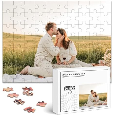 Foto-Puzzle 35-3000 Teile mit Eigenem Foto Bedrucken Puzzle Selber Gestalten Gestalte Dein Individuelles Fotopuzzle für Geburtstage, Muttertag, Valentinstag & Hochzeiten