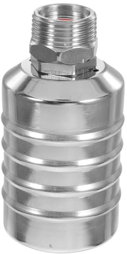 Válvula de Flotador de Agua 3/4 Pulg Superior Acero Inoxidable | Control de Nivel Automático, Acabado Plata, para Tanque y Piscina, Uso Residencial y Comercial