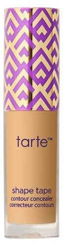 tarte Original Shape Tape™ Concealer, Contour Concealer, Double Duty Beauty, 1 ml (Reisegröße), vegan, von Bella, (35N Medium Mini, 1 ml (Größe Travel Size))
