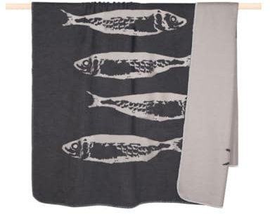 PAD Fish Grey, 150 x 200 cm